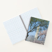 Kirschblüten und das Washington Monument in DC Notizblock (Innenseite)