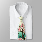 Kirschblüten und der Fujisan 1838 Krawatte (Gebunden)