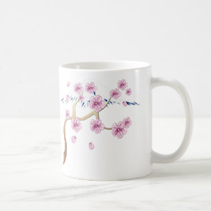 Kirschblüten und der Fujisan-Tasse Kaffeetasse