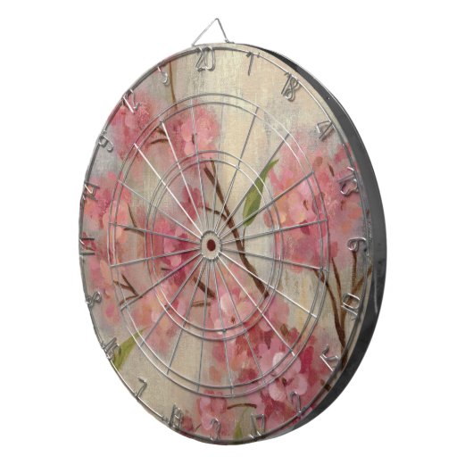 Kirschblüten und -niederlassung dartscheibe (Vorderseite rechts)