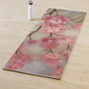 Kirschblüten und -niederlassung yogamatte