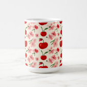 Kirschblüten und rosa Blüten Kaffeetasse (Mittel)