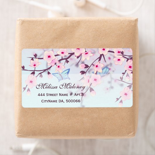 Kirschblüten und Schmetterlinge (Insitu)