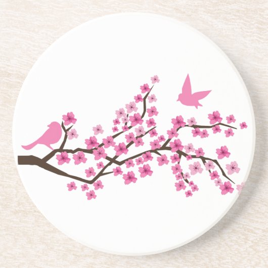 Kirschblüten-Untersetzer Untersetzer (Vorne)