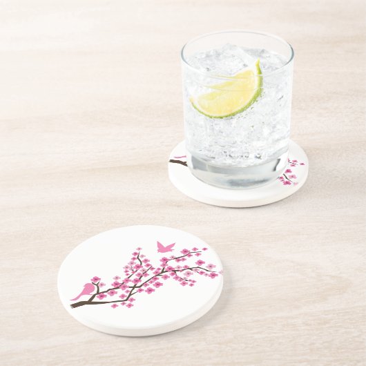 Kirschblüten-Untersetzer Untersetzer (Seite)