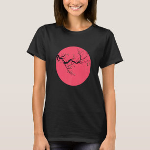 Kirschblüten-Vaporwave-Ästhetik Japan Stil 90er T-Shirt
