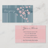 Kirschblüten-Visitenkarte Visitenkarte (Vorne/Hinten)