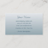 Kirschblüten-Visitenkarte Visitenkarte (Rückseite)