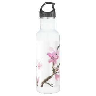 Kirschblüten-Wasser-Flasche Edelstahlflasche