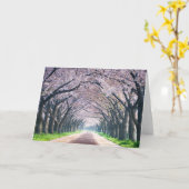 Kirschblüten-Weg Karte (Gelbe Blume)