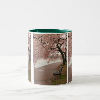 Kirschblüten Zwei-Ton Tasse