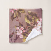 Kirschblüten-Zweig-Badetücher Badhandtuch Set (Waschlappen)