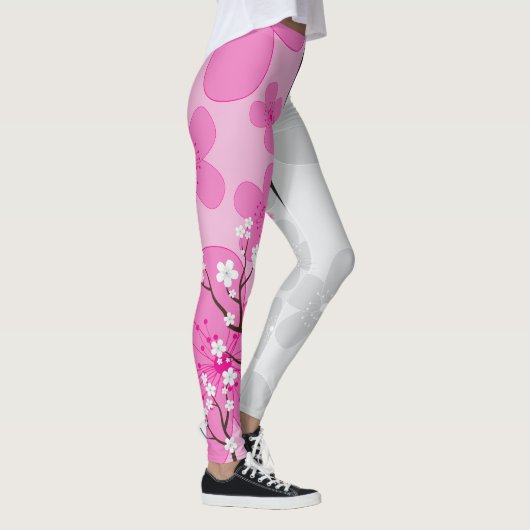 Kirschblütenbanner Leggings (Rechts)