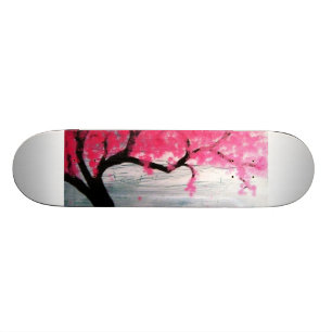 Kirschblütenbaum Skateboard
