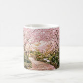 Kirschblütenbäume Kaffeetasse (Mittel)