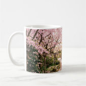 Kirschblütenbäume Kaffeetasse (Links)