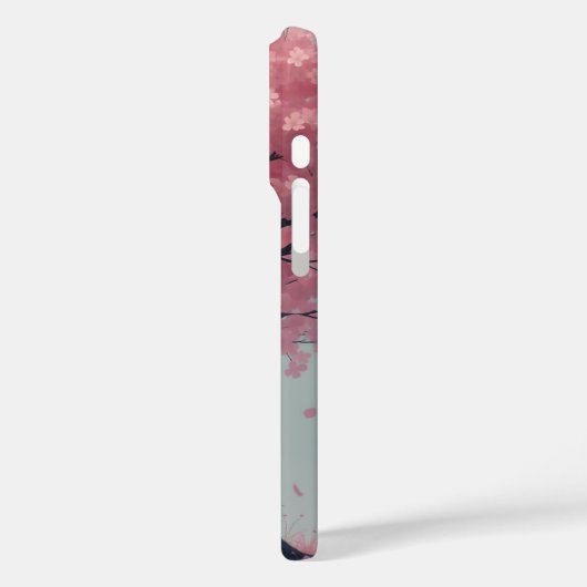 Kirschblütenbild Case-Mate iPhone Hülle (Rückseite / Links)