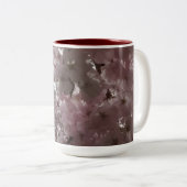 Kirschblütenblüte Zweifarbige Tasse (VorderseiteRechts)