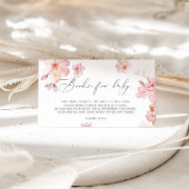 Kirschblütenbücher Begleitkarte