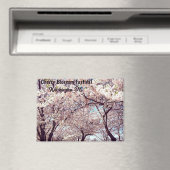 Kirschblütenfest Washington D.C. Souvenir Magnet (In Situ (Geschirrspüler))
