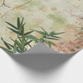 Kirschblütengarten Szene (5) Geschenkpapier (Ecke)