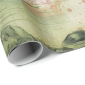 Kirschblütengarten Szene (5) Geschenkpapier (Rolleneckpunkt)