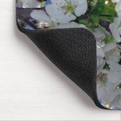 Kirschblütenherz Mousepad (Ecke)