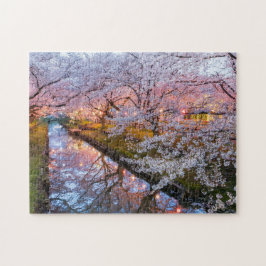 Kirschblütenkanal Puzzle