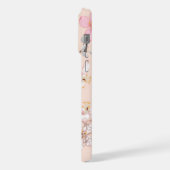 Kirschblütenkoffer iPhone Hülle (Linke Seite)