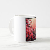 Kirschblütenlandschaft Kaffeetasse (Vorderseite Links)