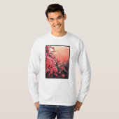 Kirschblütenlandschaft T-Shirt (Vorne ganz)