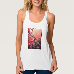 Kirschblütenlandschaft Tank Top