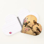 Kirschblütenmalerei Notizblock (Innenseite)