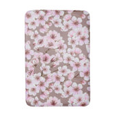 Kirschblütenmuster Badematte (Vorderseite Vertikal)