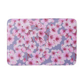 Kirschblütenmuster Badematte (Vorderseite)