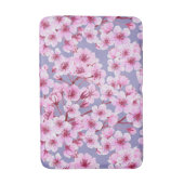 Kirschblütenmuster Badematte (Vorderseite Vertikal)