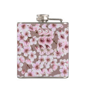 Kirschblütenmuster Flachmann (Rückseite)