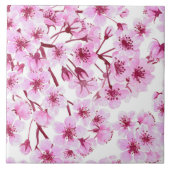 Kirschblütenmuster Fliese (Vorderseite)