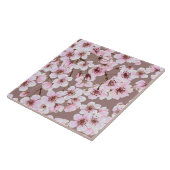 Kirschblütenmuster Fliese (Seite)