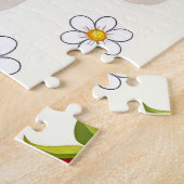 Kirschblütenmuster Frische Sommerfrüchte Puzzle (Seite)