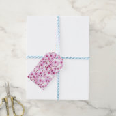 Kirschblütenmuster Geschenkanhänger (Mit Garn)