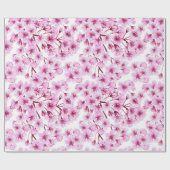 Kirschblütenmuster Geschenkpapier (Flach)