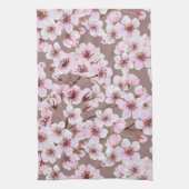 Kirschblütenmuster Geschirrtuch (Vertikal)