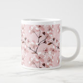 Kirschblütenmuster Jumbo-Tasse (Rechts)