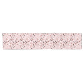 Kirschblütenmuster Kurzer Tischläufer (Horizontal)