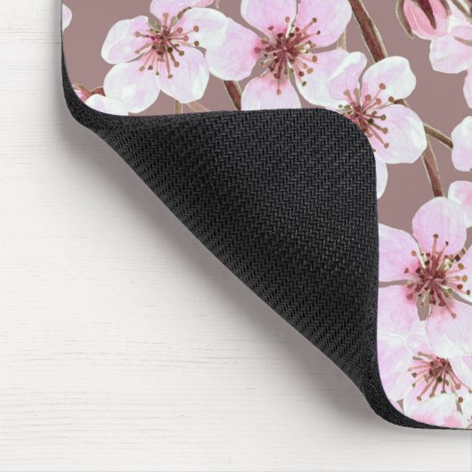 Kirschblütenmuster Mousepad (Ecke)