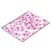 Kirschblütenmuster Notizblock (Linke Seite)