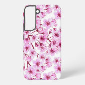 Kirschblütenmuster Samsung Galaxy Hülle (Rückseite)