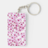 Kirschblütenmuster Schlüsselanhänger (Rückseite)
