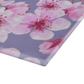 Kirschblütenmuster Schneidebrett (Ecke)